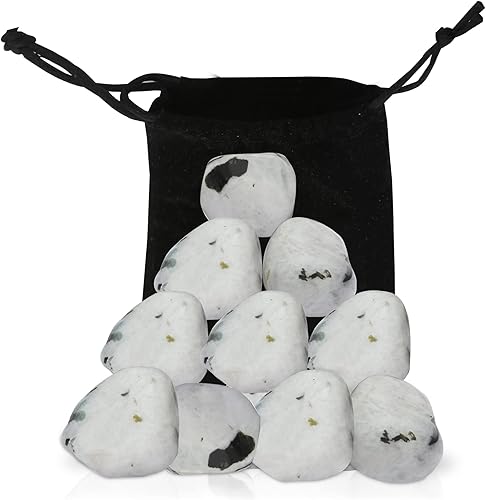 Miniatura 9 de Cristales curativos de piedra lunar arco iris piedras curativas y cristales para principiantes 8 piezas de cristales reales y piedras curativas