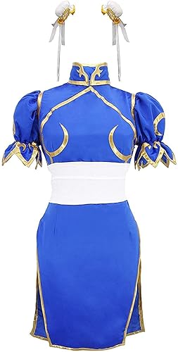 Miniatura 4 de Cosplay Life Disfraz de cosplay de Chun-Li - Disfraz de anime Street Fighter para mujer