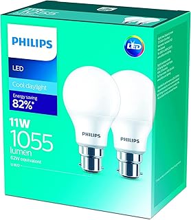 Philips 1055 Lumen BC LED Bulb 2 Pack