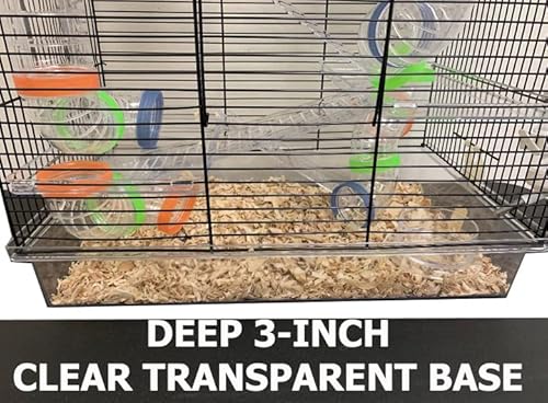 image for Mcage Large 5-Floor Twin Towner Play Tube Habitat Syrian Hamster Roden