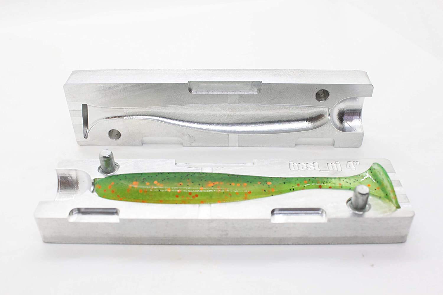 Soft Plastiс Lure Making Injection Fishing Mold Easy Shiner 4'' (CNC Aluminium) : Sports & Outdoors