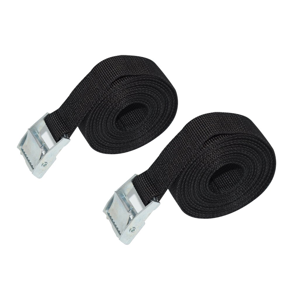 Buy 120" Car Roof Box Luggage Lashing Strap Rooftop Tie Downs Rope with Buckle (Pack of 2
