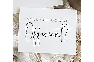 Will You Be Our Officiant Proposal Card
