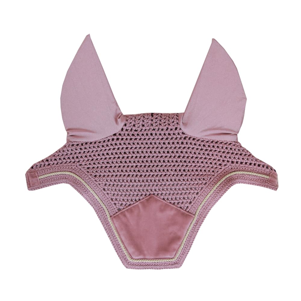 Bonnet Wellington Velvet Kentucky Horsewear Vieux Rose Cheval