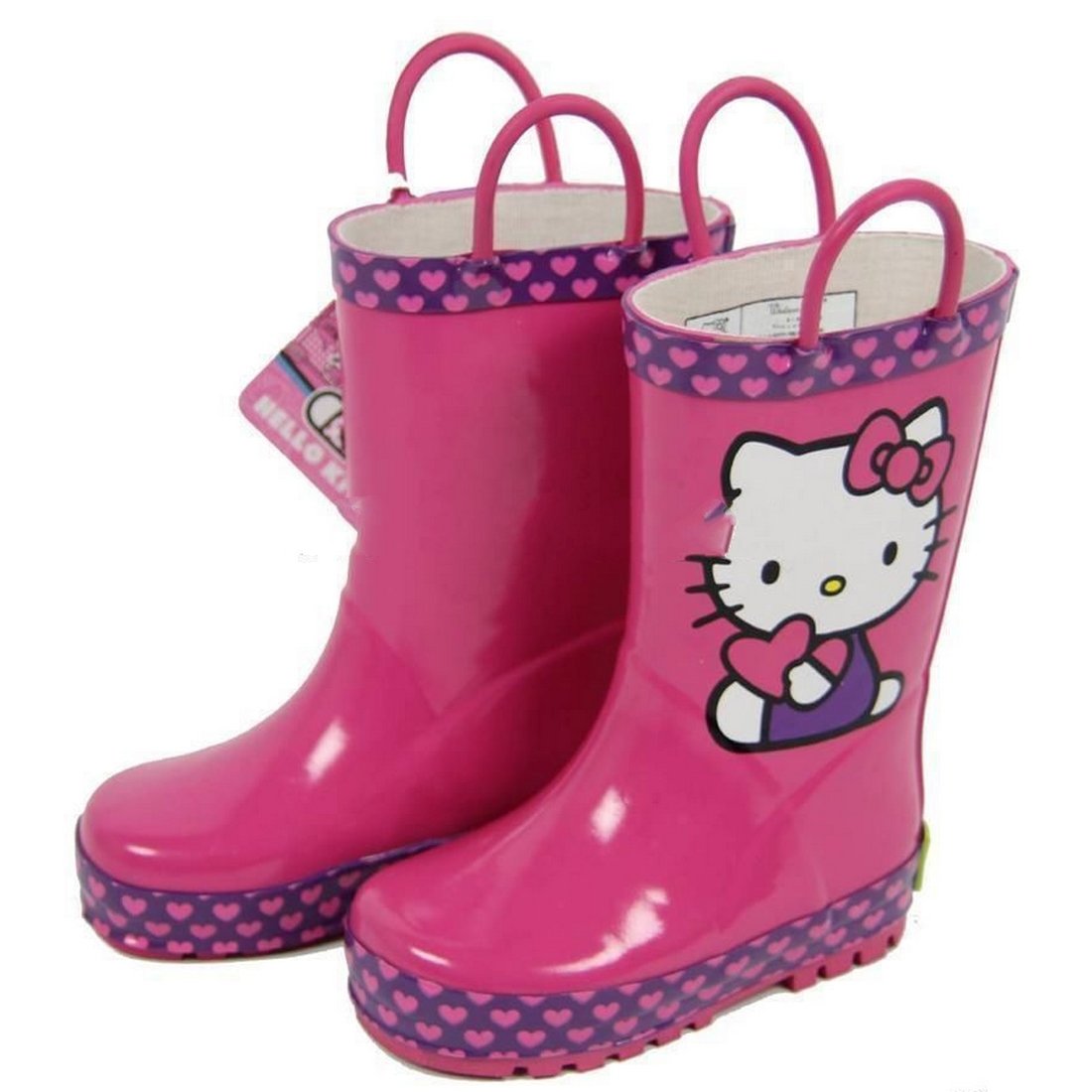 Buy Western Chief Hello Kitty Girl's Rain Boots (5/6, Delight) Online