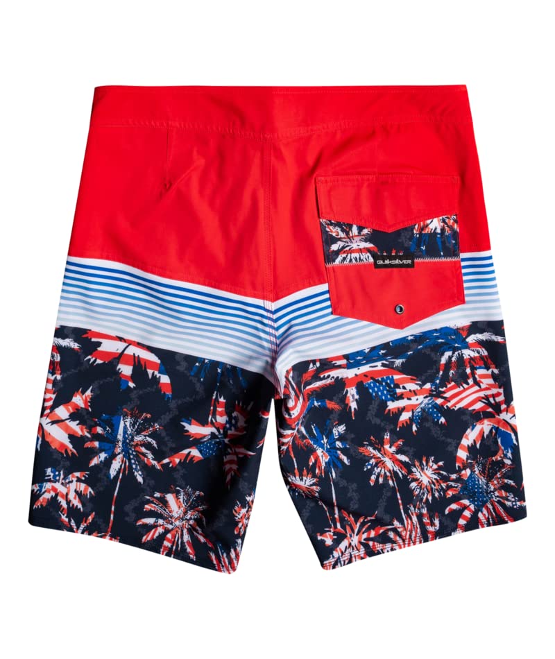 Quiksilver Mens Surfsilk Panel 20 Boardshort Swim Trunk Bathing Suit2