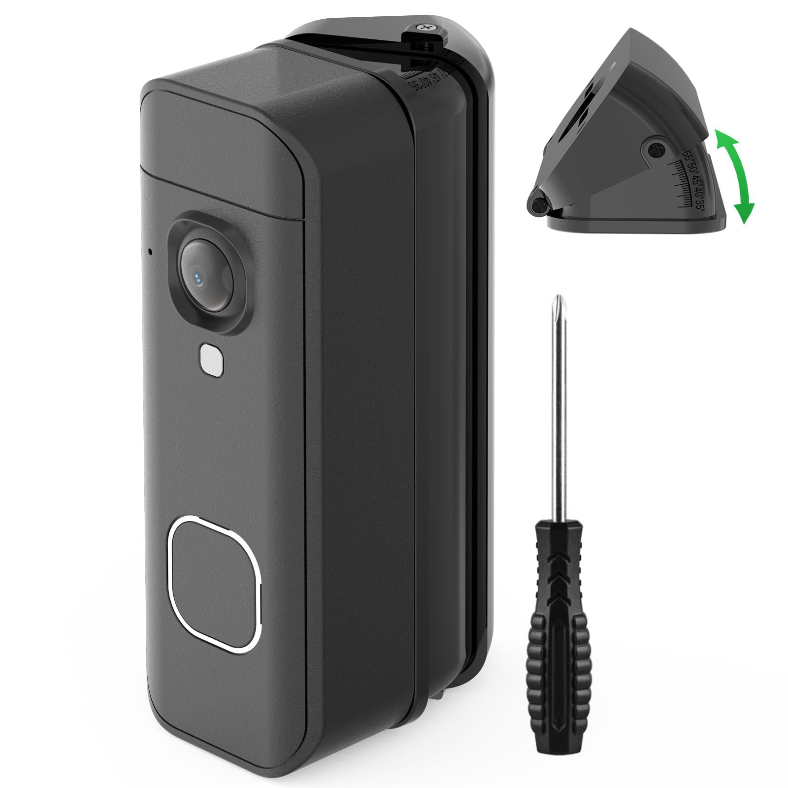Blink Doorbell Mount, Angle Mount for Newest Blink Battery Doorbell 2K+