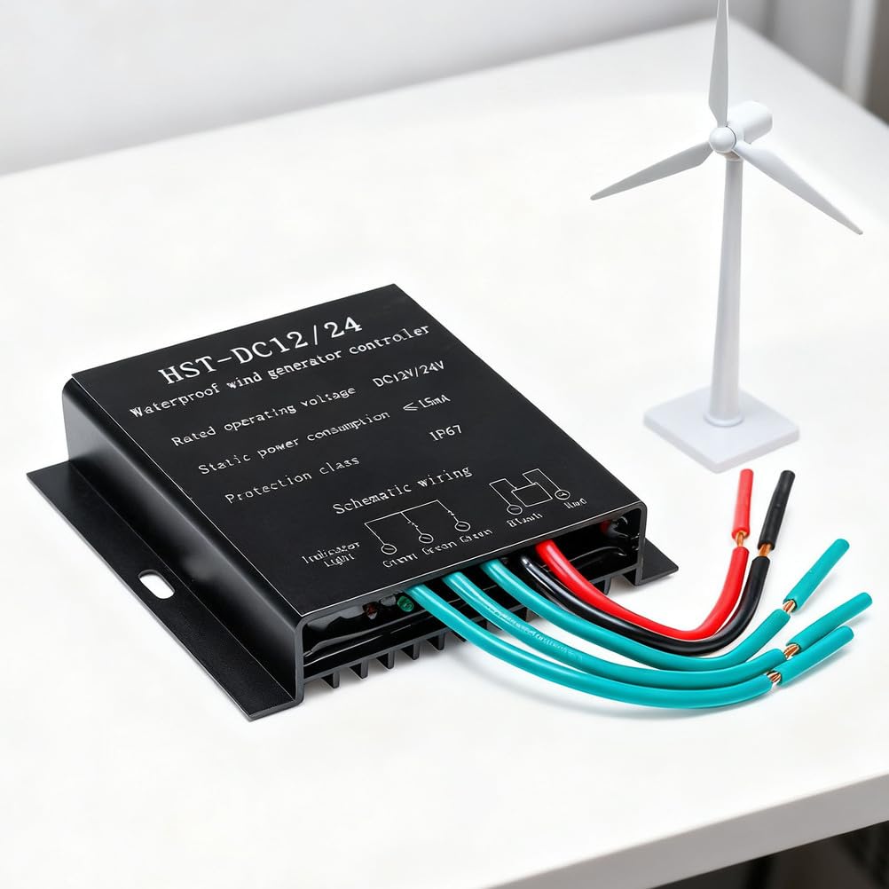 100W-5000W Windturbinen-MPPT-Laderegler 12V 24V Auto 48V MPPT Windregler für Lithiumbatterien, Solarmodule oder Windgenerator,48V