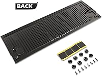 Vista 2 de CHEDA Protector de puerta trasera compatible con camiones Ford F150 2015, 2016, 2017, 2018, 2019 y 2020