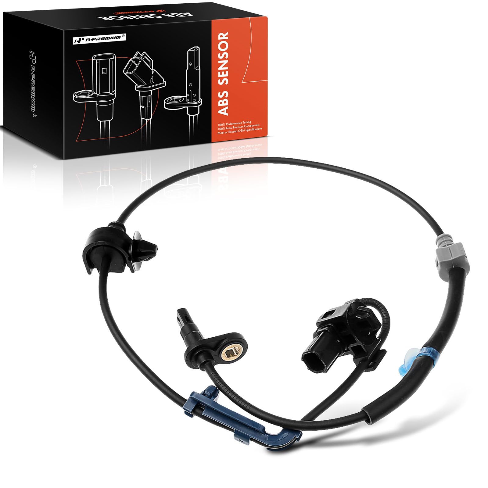 A-Premium ABS Wheel Speed Sensor - Front Right Passenger Side For Acura RDX 2007-2012 2.3L