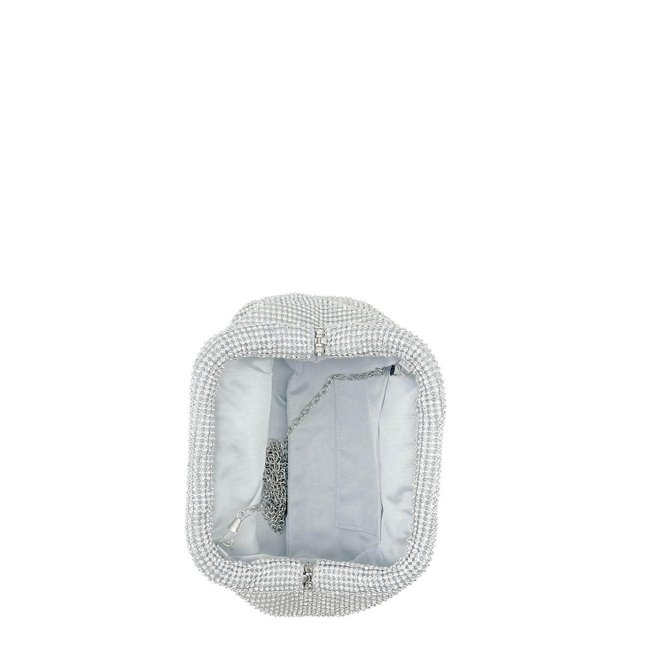 MODELISA - Bolso De Fiesta Clutch Con Brillos Cadena De Hombro Boda Evento Ceremonia Mujer