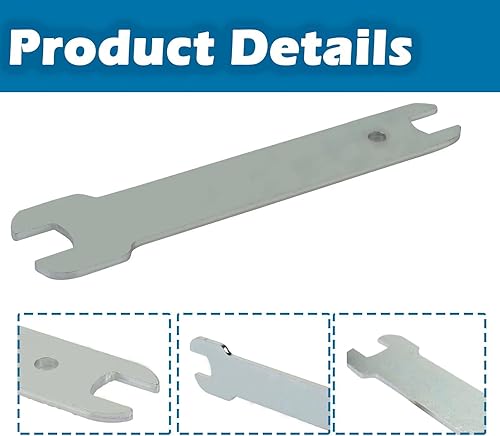 Miniatura 2 de Llave de cable de metal 692900 para lijadora de cable Porter y pulidora 7335,7336,7424-2Pack