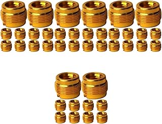 ERINGOGO 40 pcs microphone adapter boom mic stand Mic Thread Adapters Mic Stand Adapter Replacement microphone for camera tripods for cameras camera kit 3/8 to 5/8 mic adapter Screw Adapter