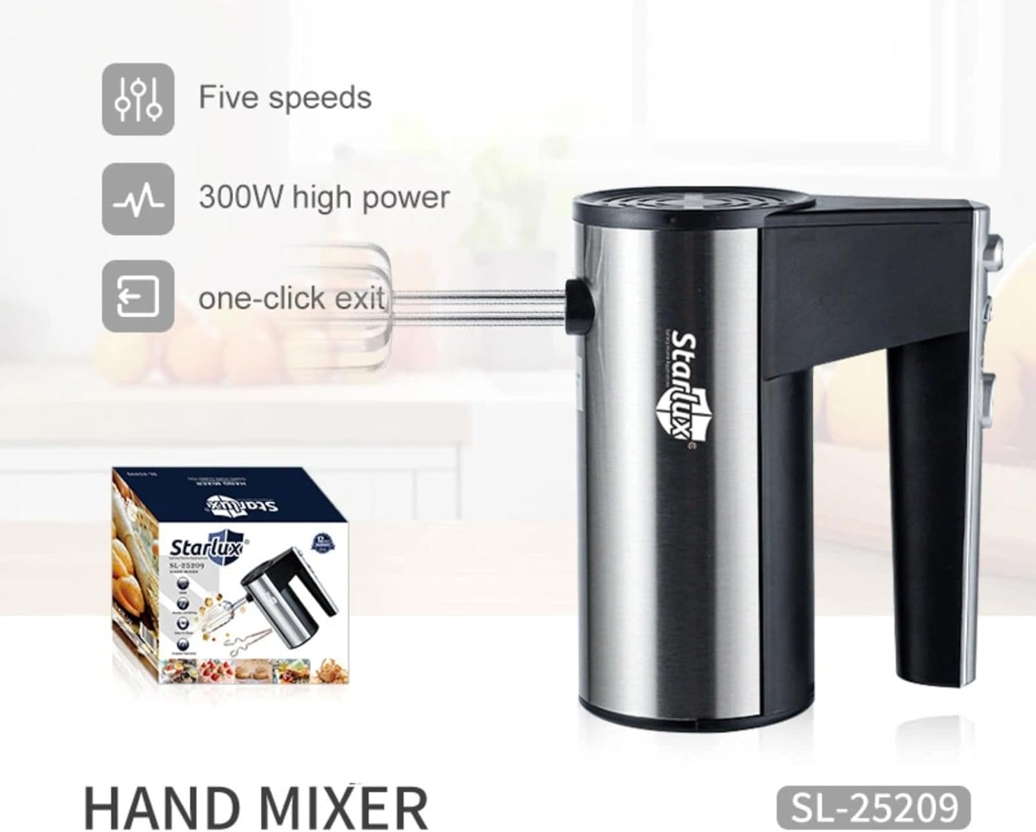 Household electric egg beater, baking handheld blender