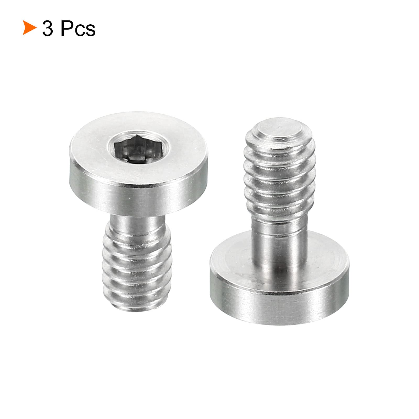 Vis 1/4-20 Pour Trépied Appareil Photo - Lot De 5 En Acier Inoxydable, 16mm Longueur Totale