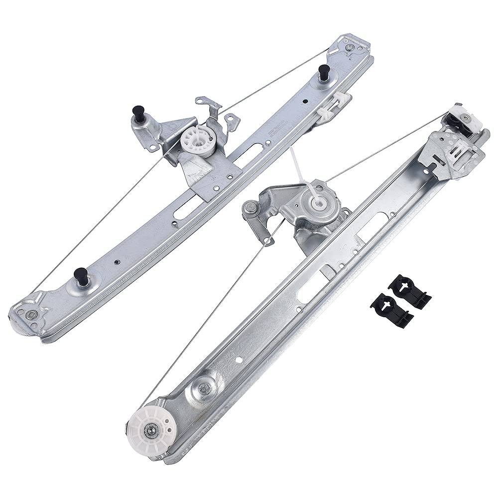 2 x Elevalunas Eléctrico Compatible con Serie 3 E46 Berlina Estate 1998-2005 51358212100 51358212099 - Trasero Izquierdo y Derecho