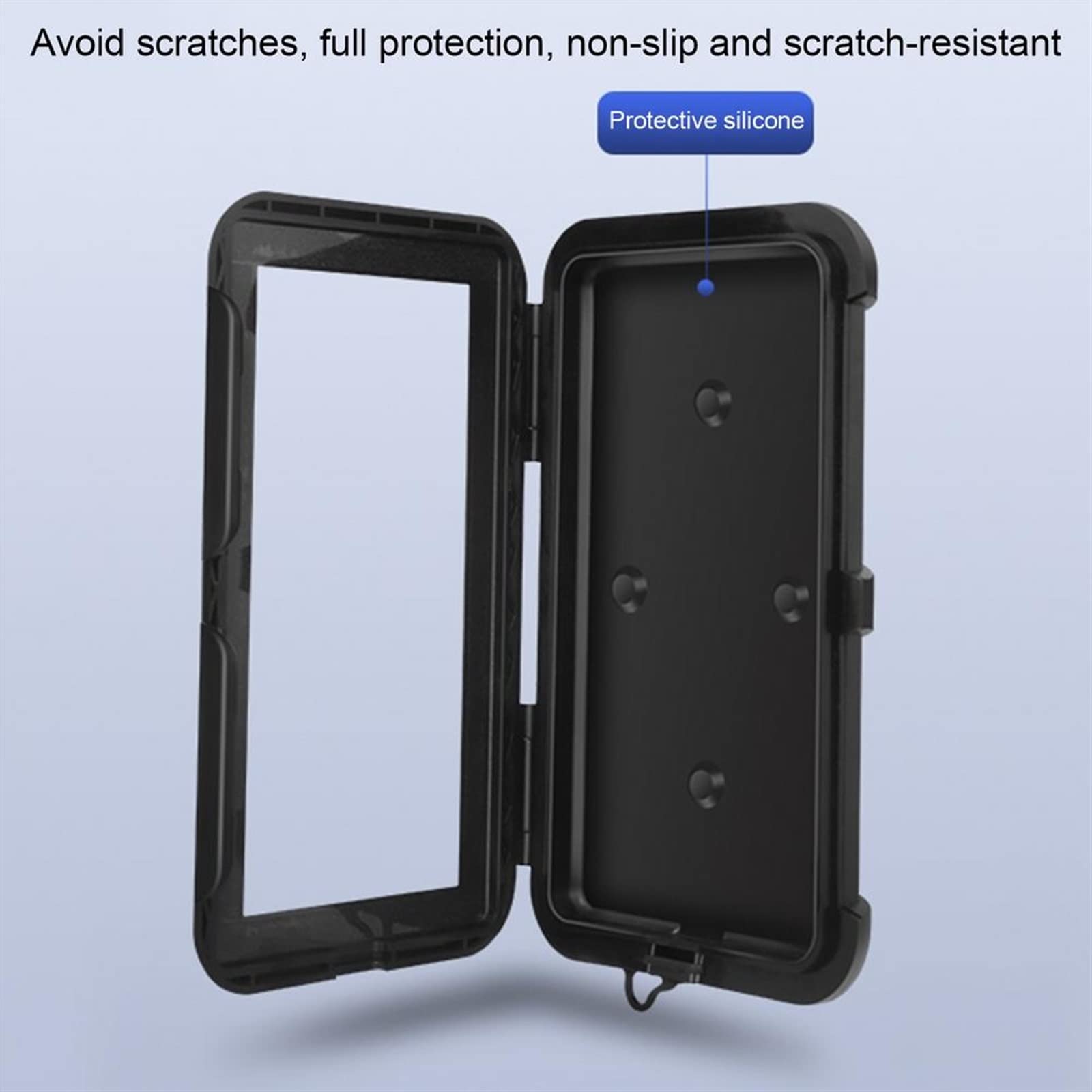 Accessori per Manubrio Supporto per Telefono per Motocicletta Impermeabile Supporto per Telefono per Moto Supporto per Specchietto Retrovisore per Bicicletta da Moto