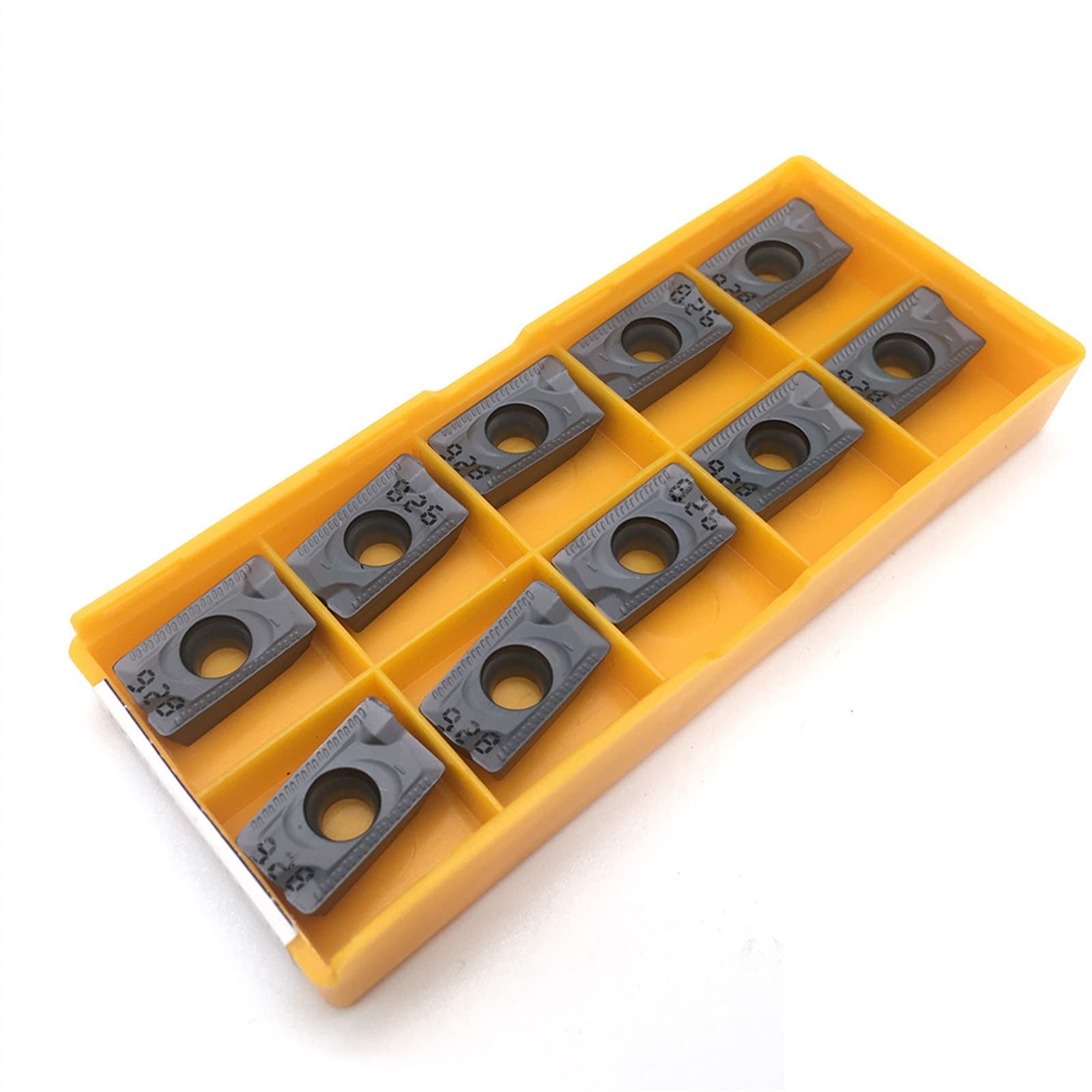 APKT1003 APMT1135 APKT1604 PDER 76 IC928 Insertos de carburo Torno Cortador Herramienta torneado Máquina CNC Herramientas corte Tungsteno 10 piezas(APKT1604-MA3 H01)