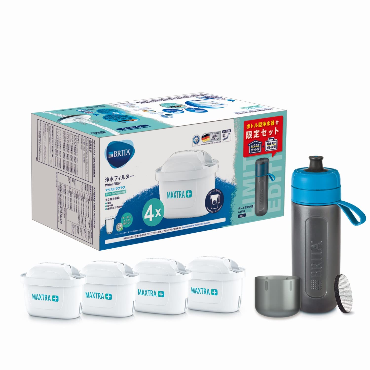 Amazon | 【セット買い】ブリタ 交換用カートリッジ マクストラプラス