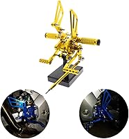 Vista 11 de PROCNC Estriberas traseras de aluminio para motocicleta Reposapiés Estriberas traseras Apoyapiés Compatible con Suzuki GSXR1000 2000 2001 2002 2003