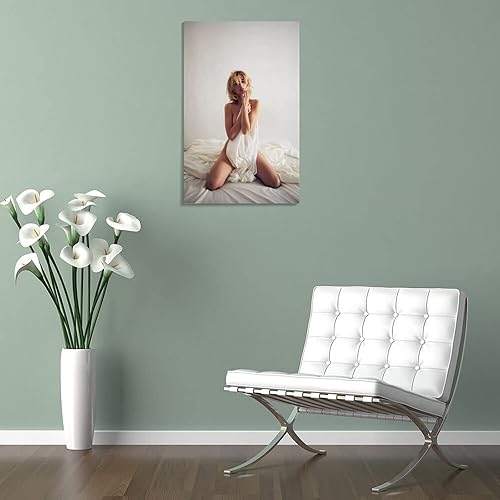 Miniatura 5 de Ana De Armas Póster de Actriz Sexy (36) Póster de Arte de Pared de Pergamino Lienzo Pintura Cuadro Sala de Estar Decoración del HogarSin Marco 24x36