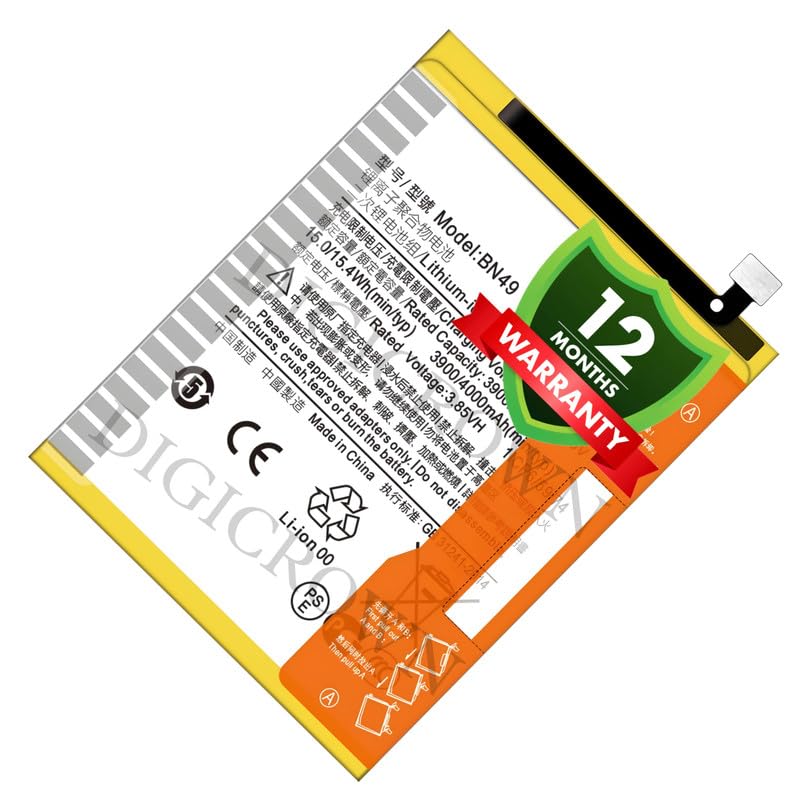 Image of Original BN49 Battery Compatible for Xiaomi Redmi 7A - (4000mAh) - 1 Year Warranty DF7