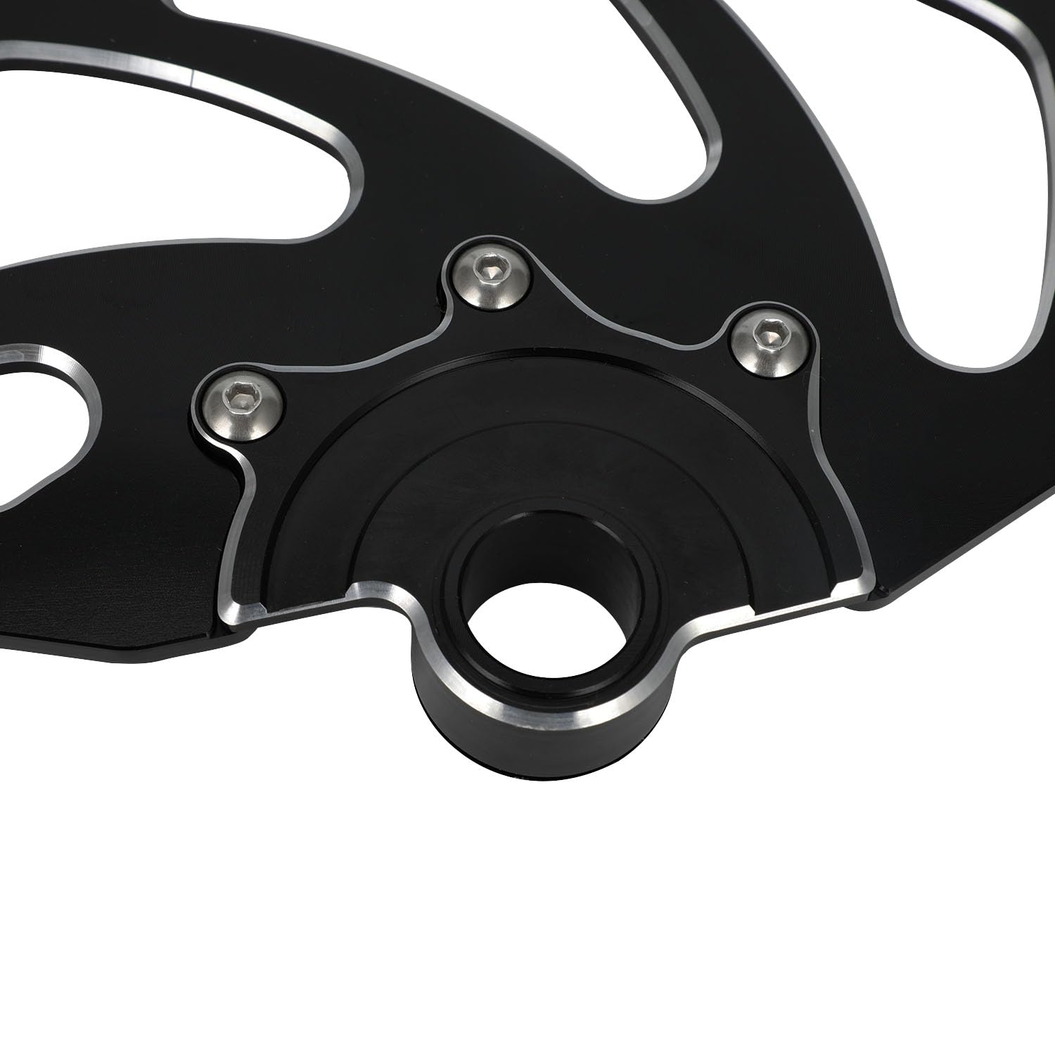 Protector de disco delantero para motocicleta Sur Ron Light Bee S/X Segway X160/X260 Talaria Sting-Black