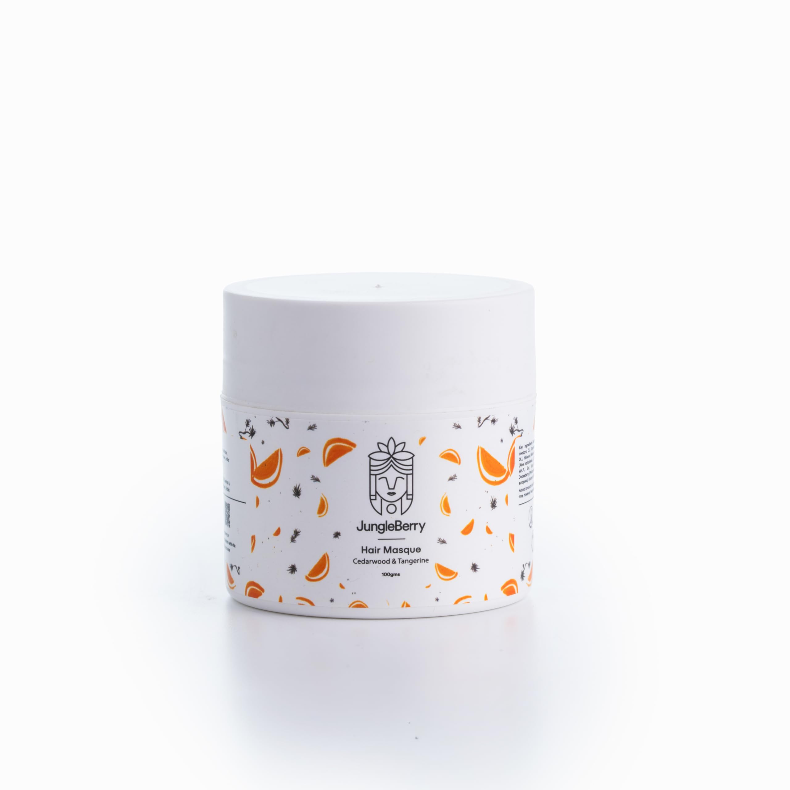 JungleBerry Cedarwood & Tangerine Hair Masque | Deep Conditions Dry Hair for Soft, Silky Strands-image-39