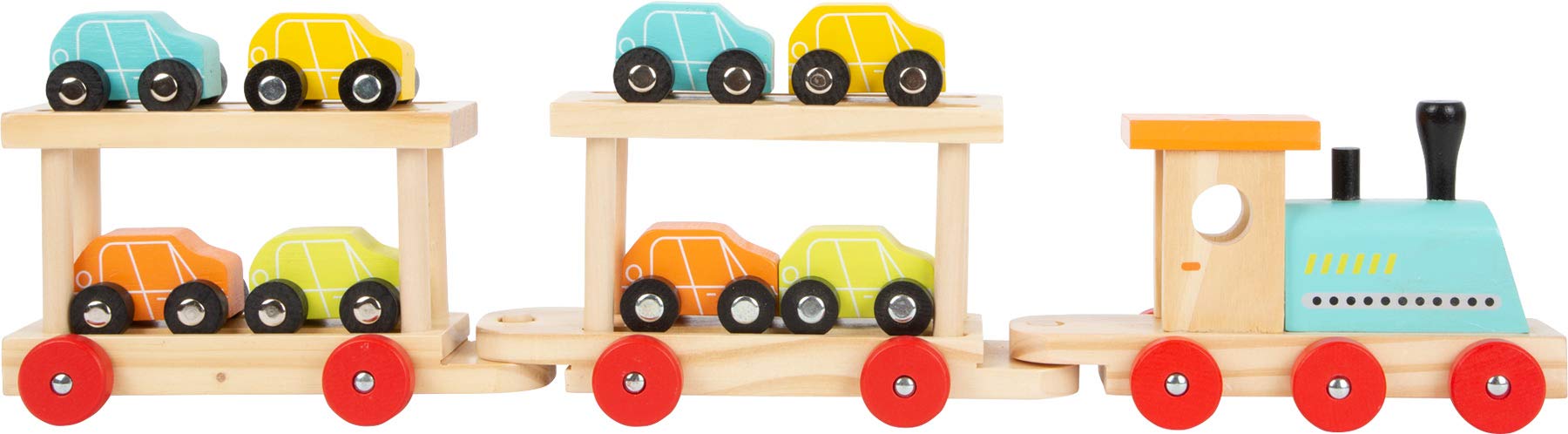 Le Travel Train BRIO, un train avec 3 wagons et 2 figurines