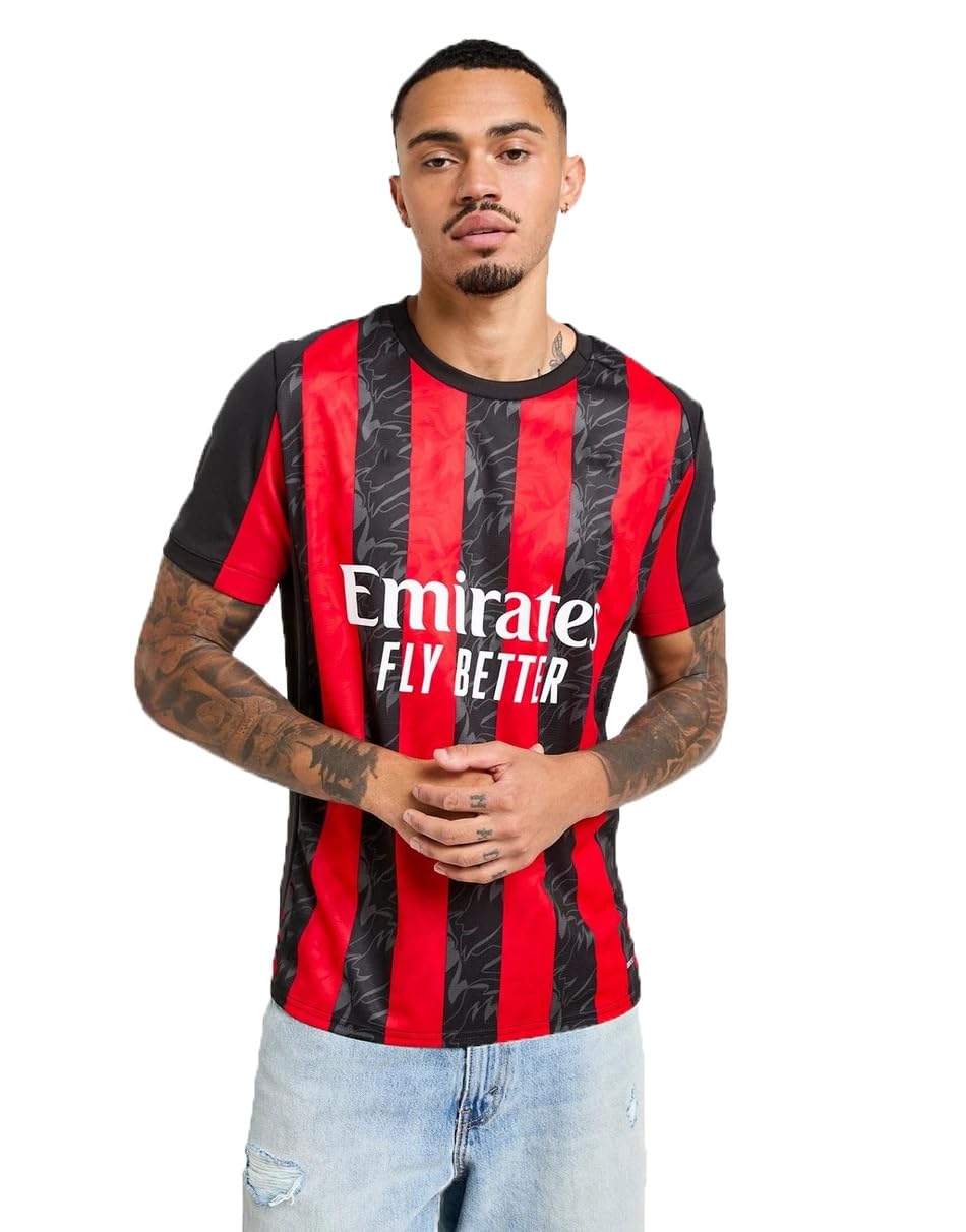 GenericRockinRetailz AC Millen Red Home Football Jersey 2025-26