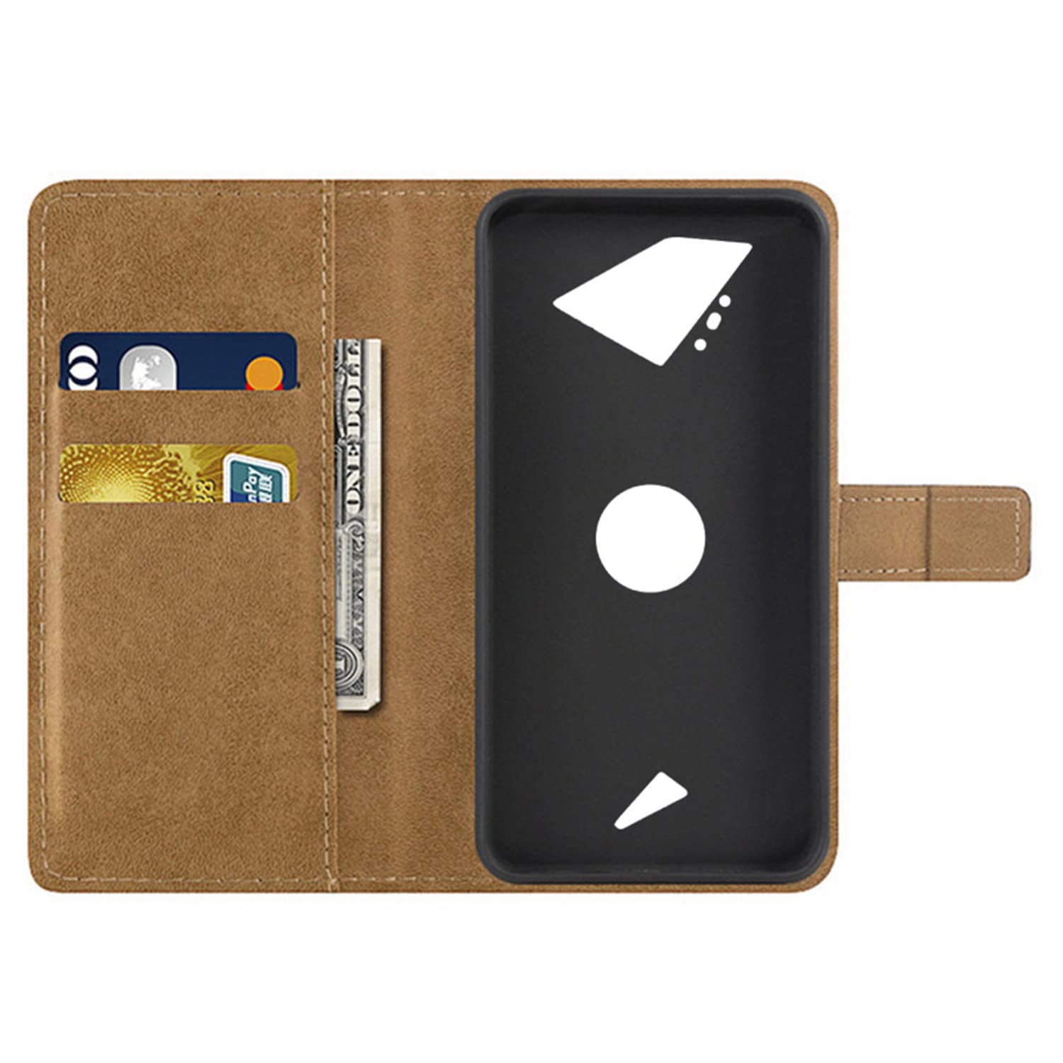 Étui Coque Bookstyle Pour Crosscall Action-X5 - Protection Antichoc - Cuir Synthétique