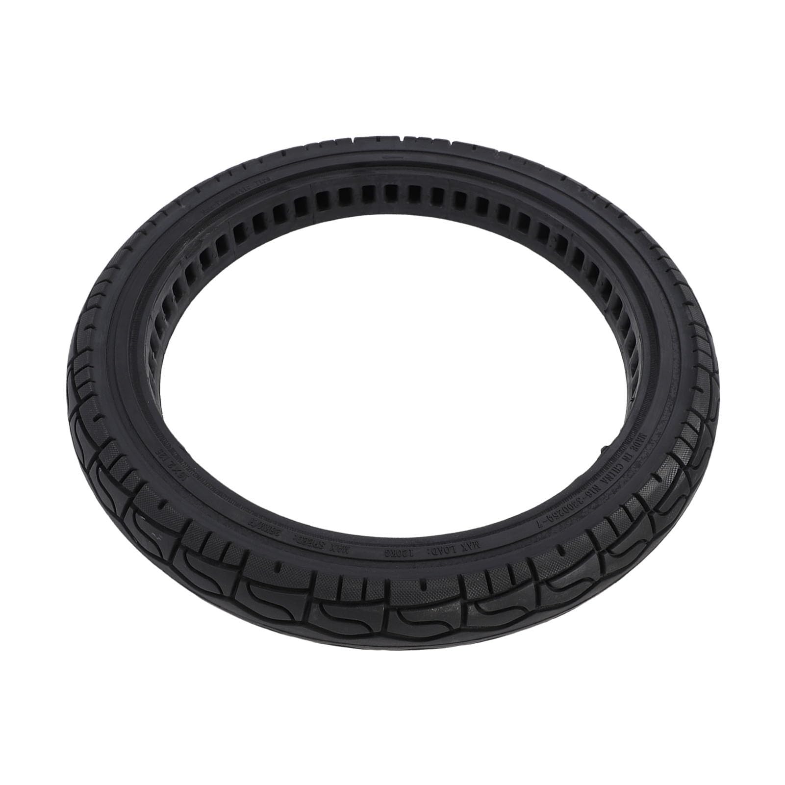 Pneumatico in Gomma Piena 16x2.125, Pneumatico Antideflagrante Antiforatura con Ciclismo 16 Pollici per Scooter Elettrici per Bici Elettriche