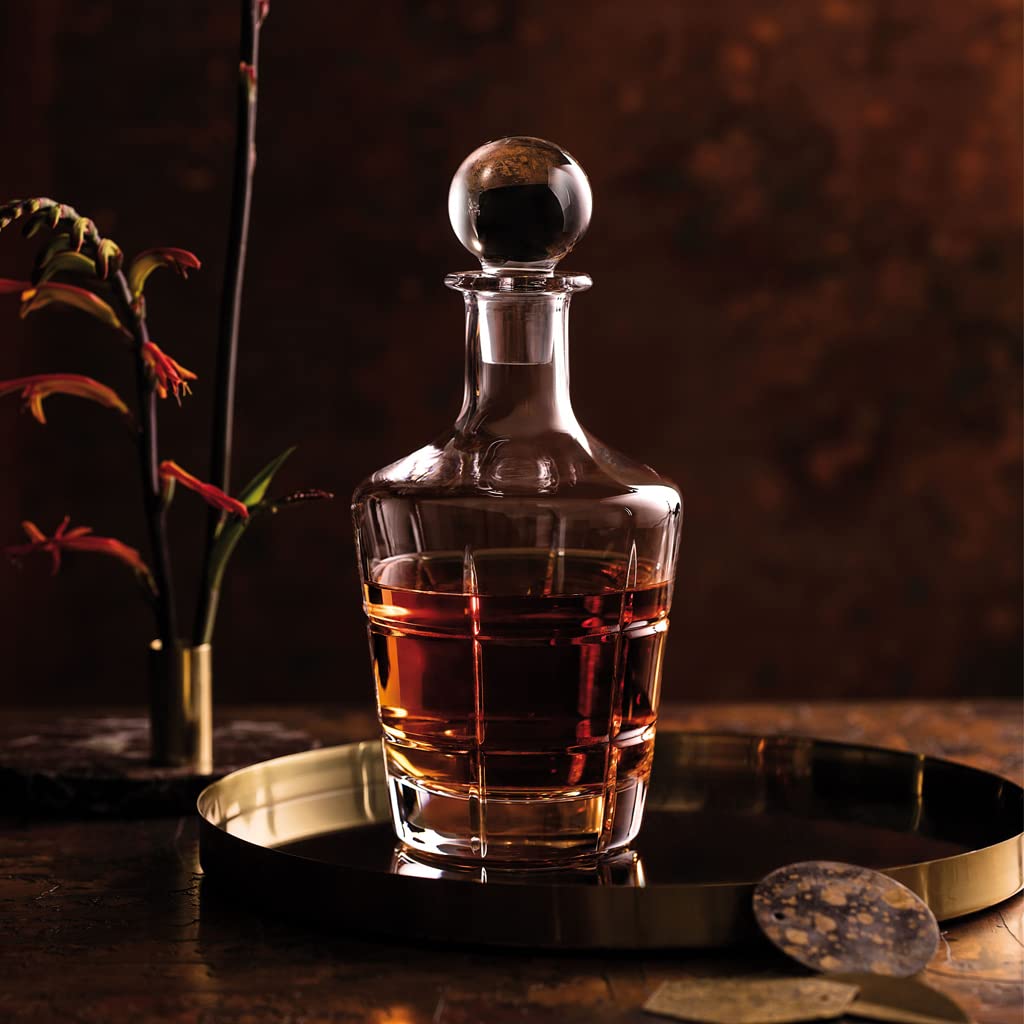 Villeroy & Boch - Jarra de whisky Ardmore Club, elegante recipiente para servir bebidas alcohólicas, cristal, transparente, 750 ml