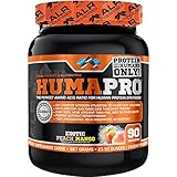 ALR Industries Humapro | Amino Acids Protein Matrix for Humans | 99% Utilization for Lean Muscle | Vegan, Gluten Free | 90 Servings (Exotic Peach Mango)