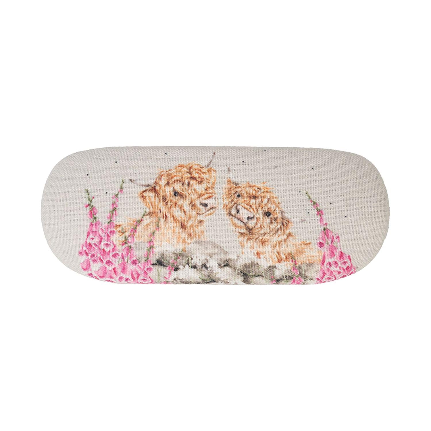 Wrendale Designs - Just for Moo' Highland Cow Glasses Case