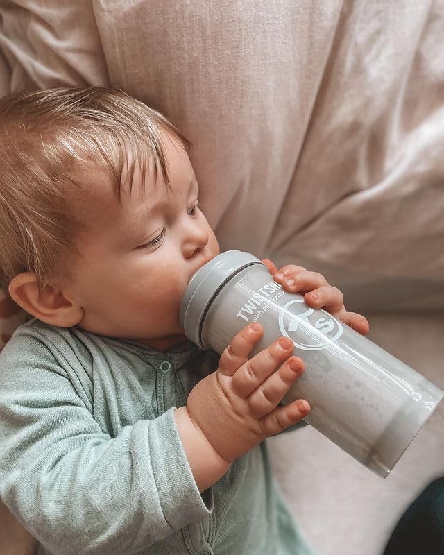 Miniatura 6 de Twistshake Biberones anticólicos  Biberones prémium de 8.8 fl oz8 onzas con recipiente de almacenamiento de leche de 3.4 fl oz para una experiencia