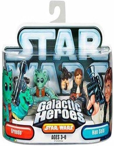 star wars Galactic Hero Greedo y han solo star wars Galactic Hero Greedo y han solo