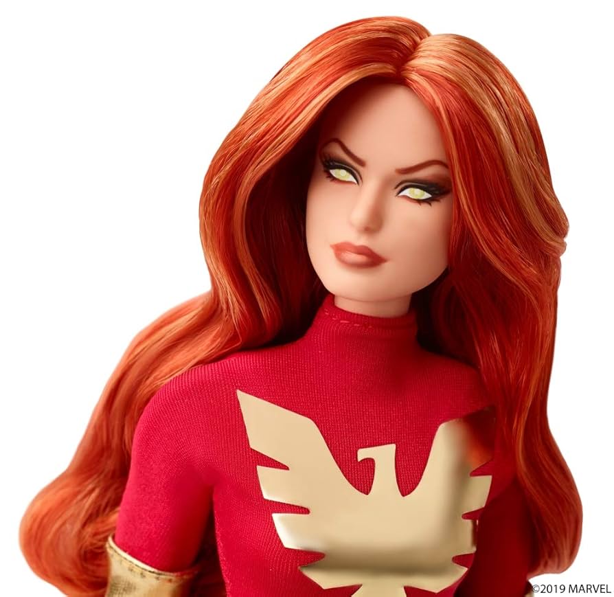 バービー　Barbie マーベル　MARVEL フィニックス　ドール　X-MEN Barbie Collector: Marvel Dark Phoenix Barbie Doll, 11.5-Inch