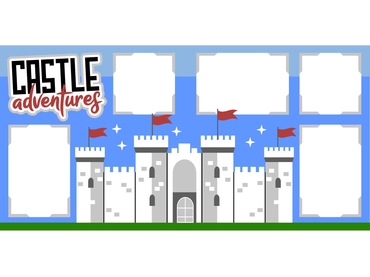 "Castle Adventures" Scrapbook Page Kit