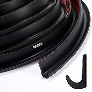 Tondiamo 40 ft Rv Rain Gutter 3/4 Inch Plastic Drip Rail PVC Strip Roof