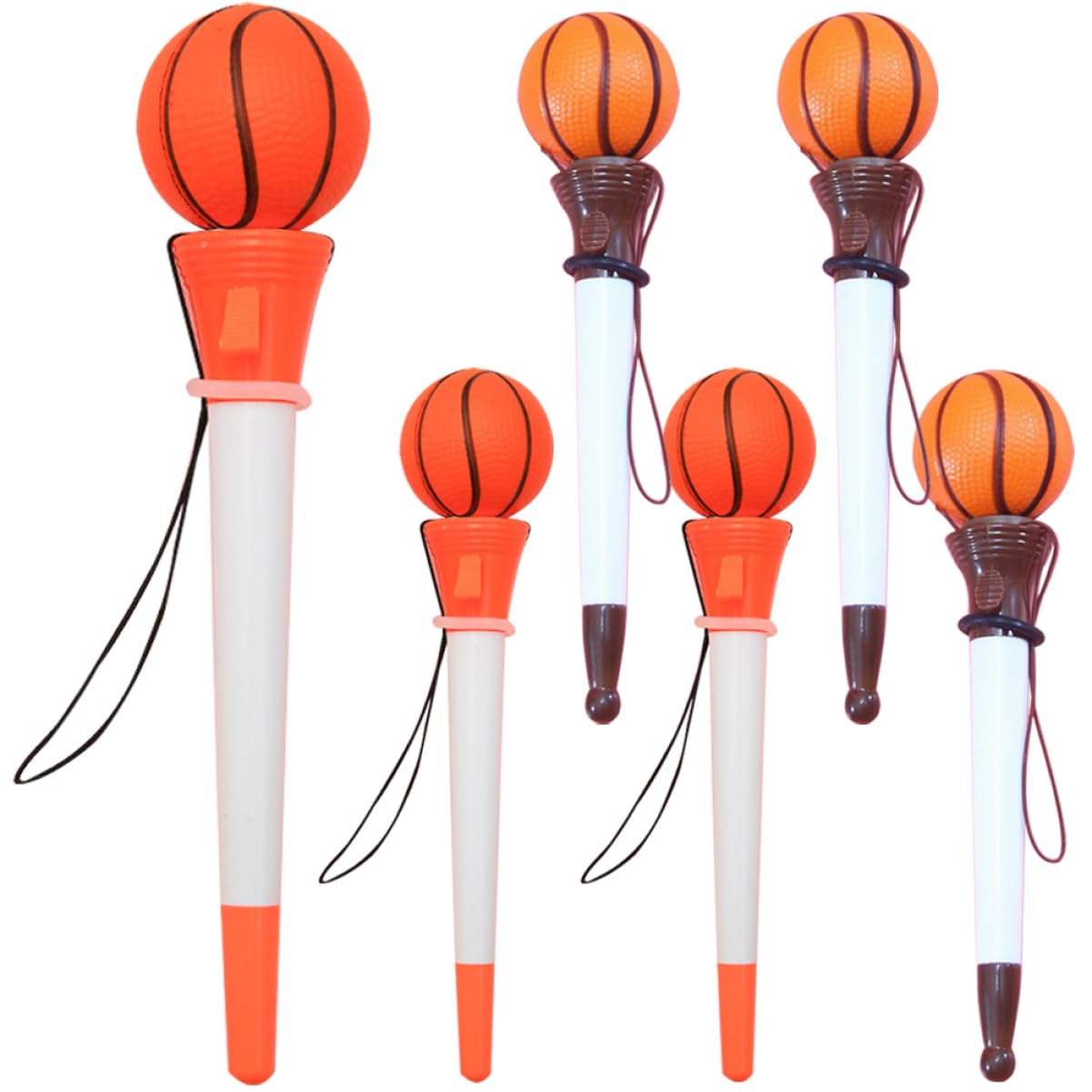 NUOBESTY 4 Set Penna A Sfera Da Basket Penne Per Ragazzi Evidenziatori Cestino Sport Netball Pennagel Penne A Inchiostro Nero Per Donna Penne A Sfera Da Basket Plastica 6 Pezzi * 4