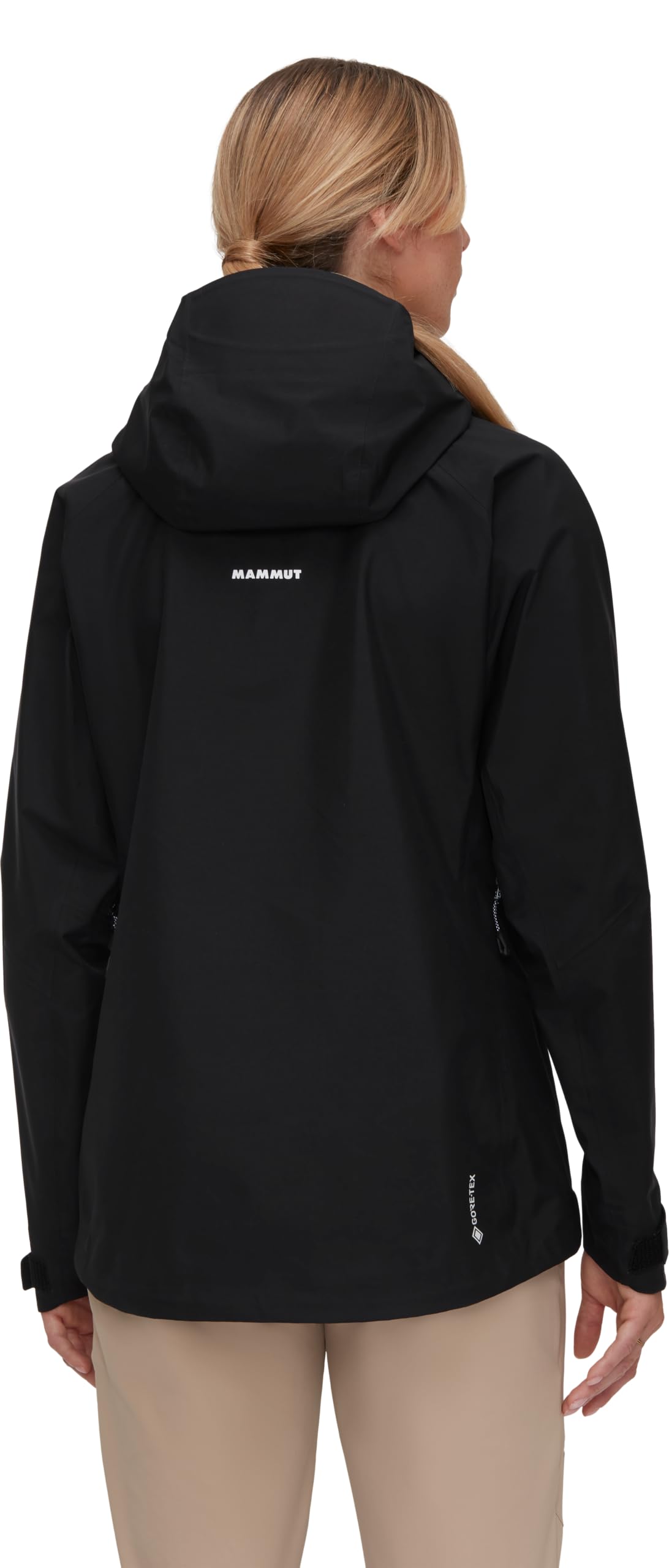 Mammut Crater IV HS Hooded Jacket Women | Giacca Impermeabile da Donna per Trekking e Attività Outdoor | Nero, L