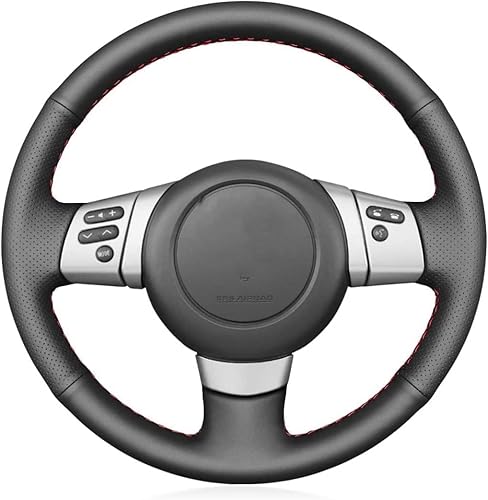 Miniatura 10 de Coche personalizado OEM negro gamuza fibra de carbono cuero genuino volante cubiertas para Toyota FJ Cruiser 2007 2008 2009 2010 2011 2012 2013 2014