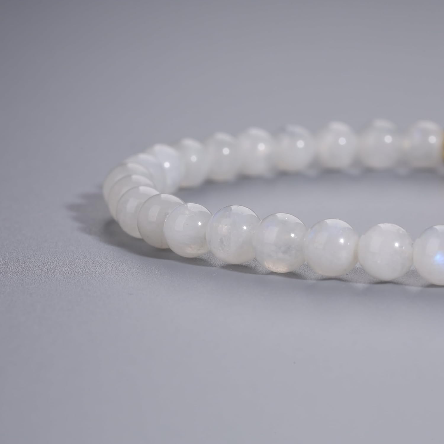 COAI Dainty Cross Bracelet for Women, Black Tourmaline Moonstone Garnet Crystal Beaded Comfirmation Bracelet for Women - Image 4