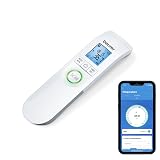 Beurer FT 95 Bluetooth, bezkontaktowy termometr kliniczny na podczerwień z innowacyjną aplikacją sieciową