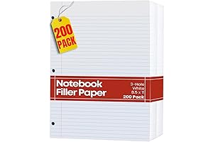 Make Clear Punch Holes Every Time with 1InTheOffice Paper for 3-Ring Binders