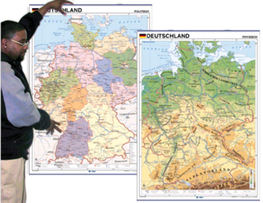 Teacher's Discovery Germany Map in German