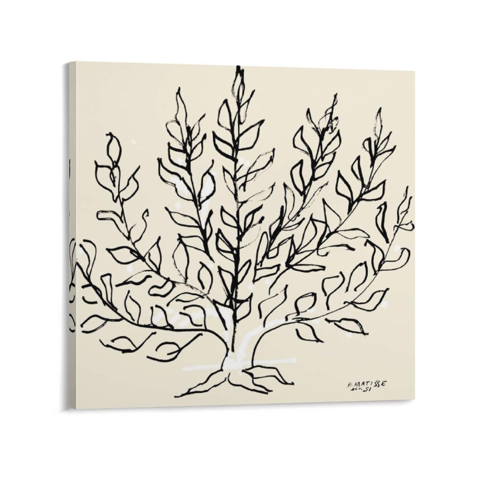 Amazon.co.jp: Henri Matisseアンリ・マティス画家が作るアート《低木
