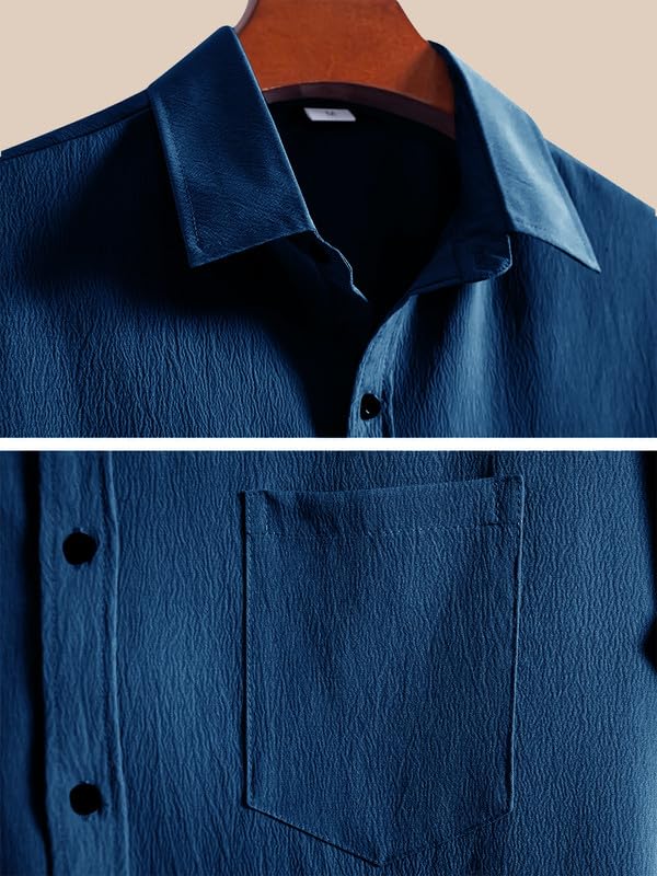 Image of Tee Projekt Textured Shirts for Men || Casual Shirt for Men || Comfortable and Stylish for Every Wardrobe