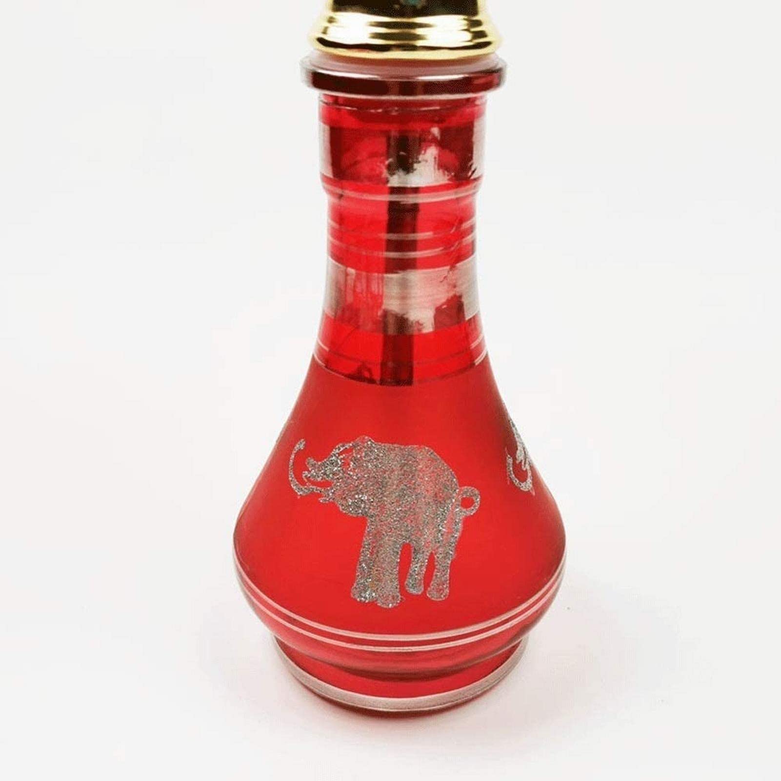 Juego combinado de 2 mangueras Shisha, 50 cm, de lujo, moderno, de vidrio, para fumar, para fiestas de cachimba, para el hogar, automóviles y fiestas, fácil de desmo